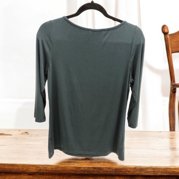 Amour Vert 3Q Sleeve Tee size Large Made in USA - Picture 5 of 8